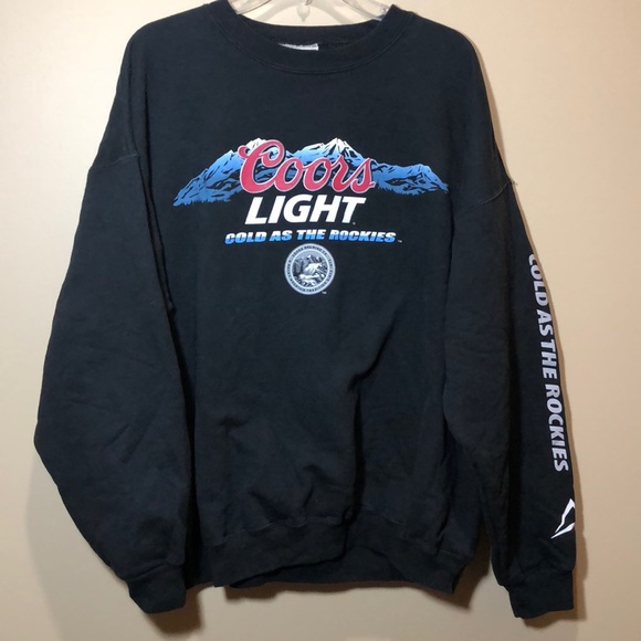 Hanes Other - Coors Light Crew neck sweater